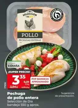 Dia Seleccion de dia - pechuga de pollo entera oferta