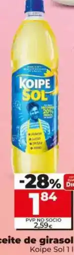 Dia Koipe sol - aceite de girasol oferta