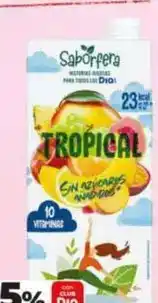 Dia Dia saborfera - bebida tropical sin azucar oferta