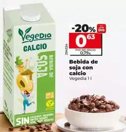 Dia Vegedia - bebida de soja con calcio oferta