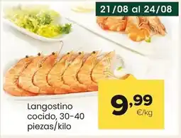 Condis Langostino cocido, 30-40 piezas oferta