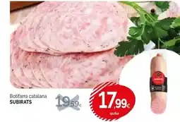 Condis Subirats - botifarra catalana oferta