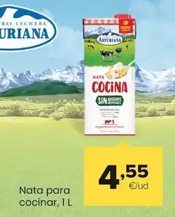 Condis Central lechera asturiana - nata para cocinar oferta