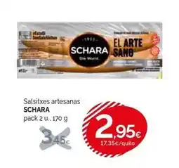 Condis Schara - salsitxes artesanas oferta
