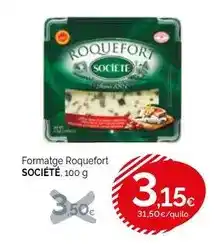 Condis Societe - formatge roquefort oferta