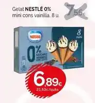 Condis Nestlé - gelat mini cons vainilla oferta