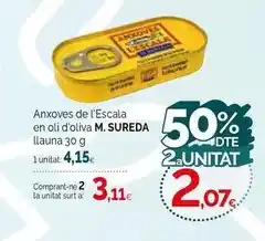 Condis Oli - anxoves de l'escala en oli d'oliva oferta