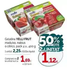 Condis Gelatina frut oferta