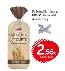 Condis Bimbo - pa te motlle integral llesca estilo artesa oferta