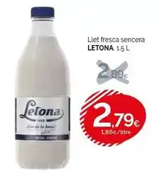Condis Letona - llet fresca sencera oferta