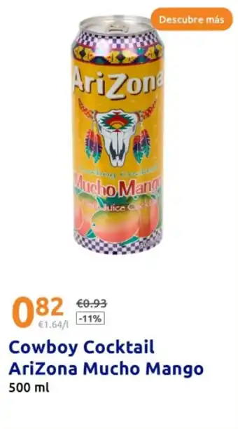 Action ARIZONA Cowboy Cocktail Mucho Mango oferta