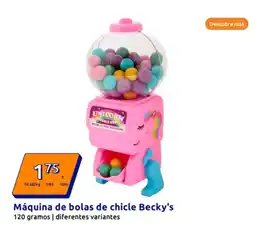 Action BECKY'S Máquina de bolas de chicle oferta