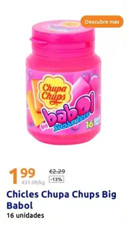 Action CHUPA CHUPS Chicles Big Babol oferta