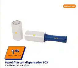 Action TCX Papel film con dispensador oferta