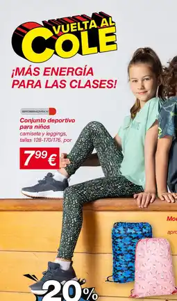 KIK Conjunto deportivo para niños oferta