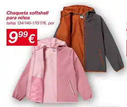 KIK Chaqueta softshell para niños oferta