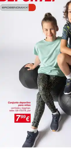 KIK Conjunto deportivo para niñas oferta