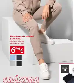 KIK Pantalones de chándal para mujer oferta