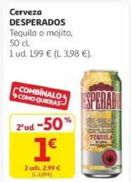 Alcampo DESPERADOS Cerveza oferta