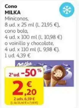 Alcampo MILKA Cono oferta
