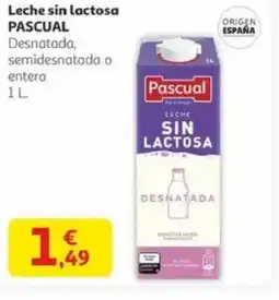 Alcampo PASCUAL Leche sin lactosa oferta