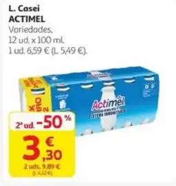 Alcampo ACTIMEL L. Casei oferta