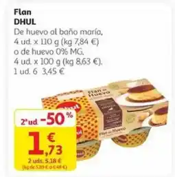 Alcampo DHUL Flan oferta