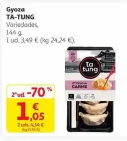Alcampo TA-TUNG Gyoza oferta