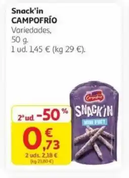 Alcampo CAMPOFRIO Snack in oferta