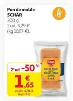 Alcampo SCHÄR Pan de molde oferta