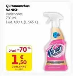 Alcampo VANISH Quitamanchas oferta
