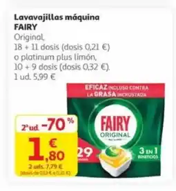 Alcampo FAIRY Lavavajillas máquina oferta