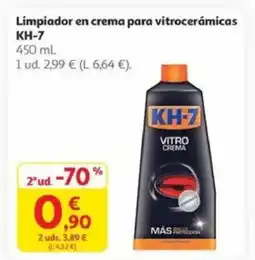 Alcampo KH-7 Limpiador en crema para vitrocerámicas oferta