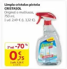 Alcampo CRISTASOL Limpia cristales pistola oferta