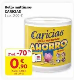Alcampo CARICIAS Rollo multiusos oferta