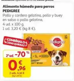 Alcampo PEDIGREE Alimento húmedo para perros oferta