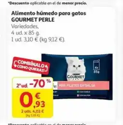 Alcampo GOURMET PERLE Alimento húmedo para gatos oferta