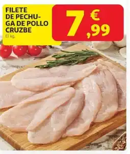 Alcampo Filete de pechu- ga de pollo cruzbe oferta