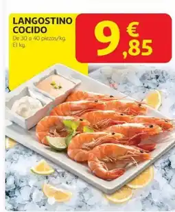 Alcampo Langostino cocido oferta