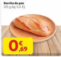 Alcampo Barrita de pan oferta