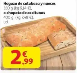 Alcampo Hogaza de calabaza y nueces oferta
