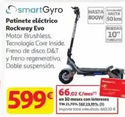 Alcampo Patinete eléctrico Rockway Evo oferta