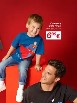 KIK Camiseta para niños oferta