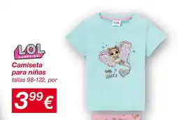 KIK Camiseta para niñas tallas oferta