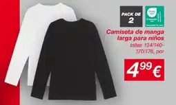 KIK Camiseta de manga larga para niños oferta