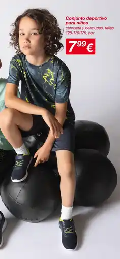 KIK Conjunto deportivo para niños oferta