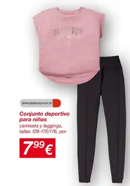 KIK Conjunto deportivo para niñas oferta