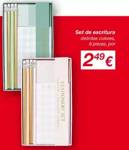 KIK Set de escritura oferta