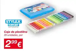 KIK STYLEX Caja de plastilina oferta