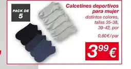 KIK Calcetines deportivos para mujer oferta